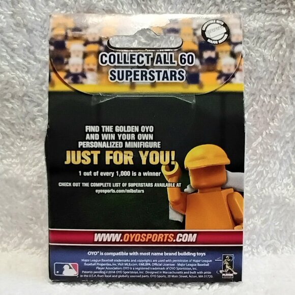Sealed 2014 MLB Mystery Mini Figure Find the Golden OYO by OYO Sports!! - Picture 4 of 4